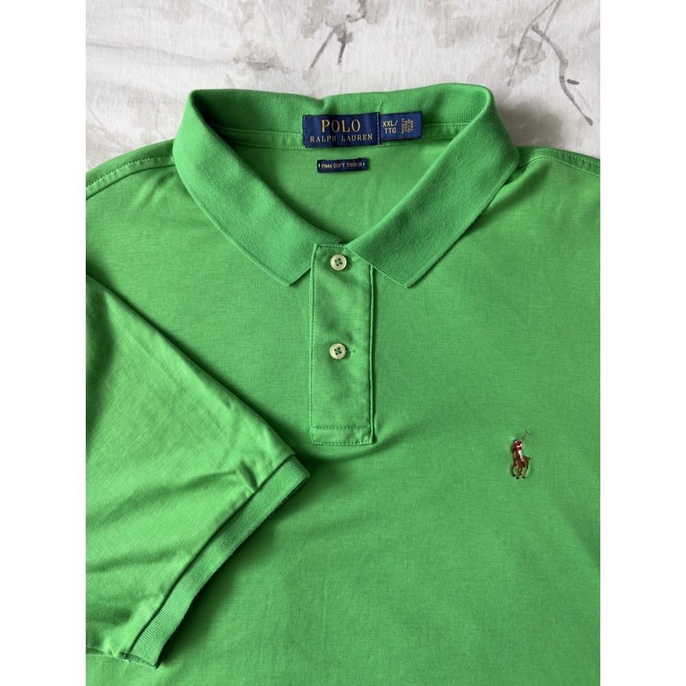 Polo Ralph Lauren Flesh Pony Tee Shirt Pima Soft Touch Cotton Luxury XXL 2XL